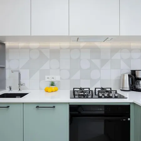Grzybowska Modern In The Center Of By Renters Apartment