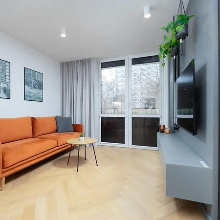 Grzybowska Modern In The Center Of By Renters Apartment