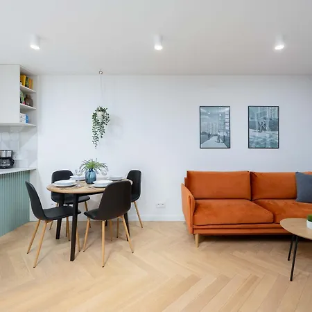 Grzybowska Modern In The Center Of By Renters Apartment Warsaw